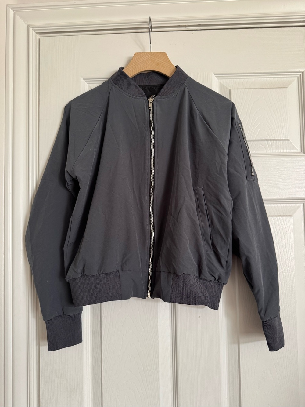 Albion Fit Bomber Jacket Grey